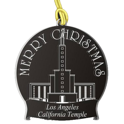 Los Angeles Temple Ornament, , large image number 1