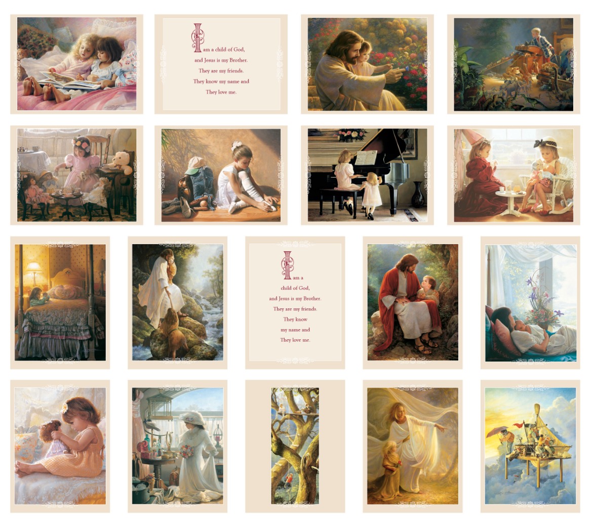 I Am a Child of God (3x4 Print Set), , large