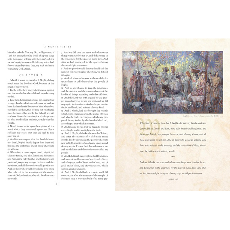 The Book of Mormon Heirloom Edition, , large image number 1
