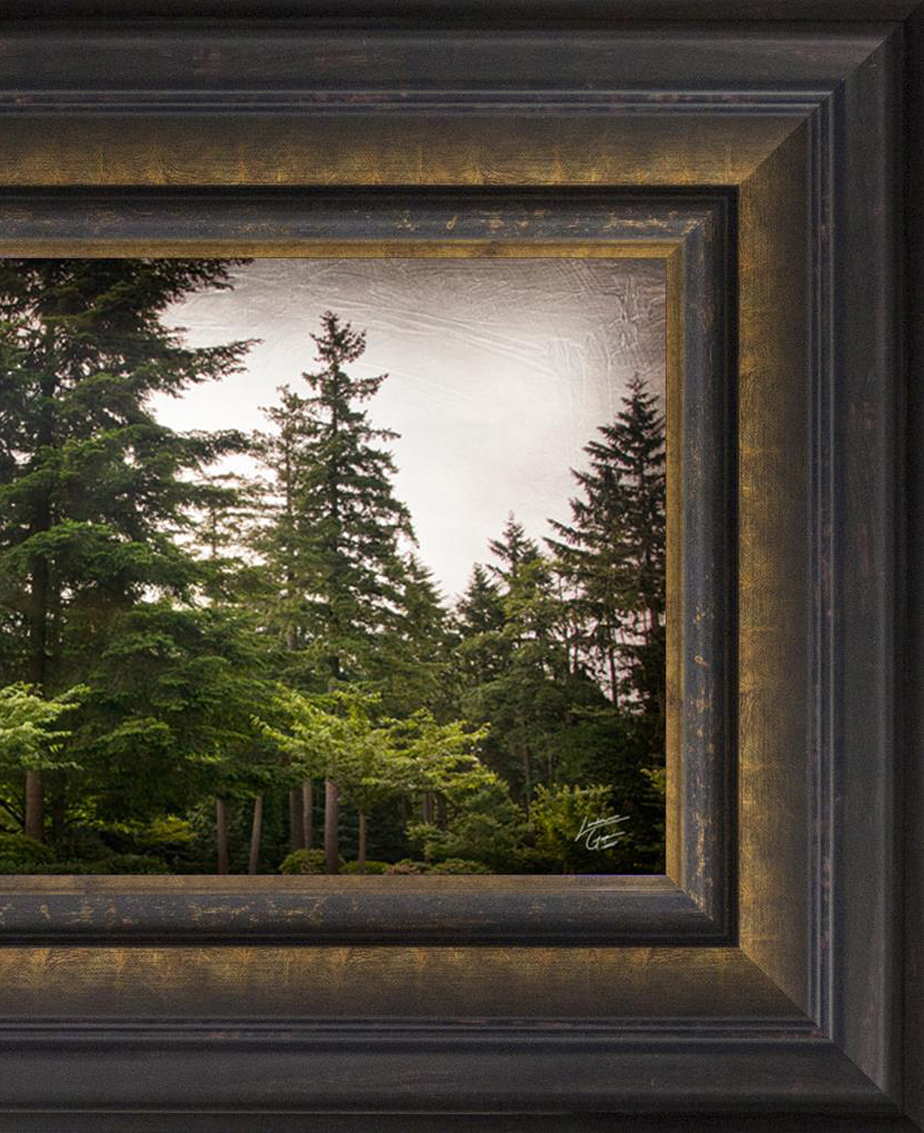 Portland Temple, the Day Dawn is Breaking (19x48 Canvas Framed Art), , large image number 5