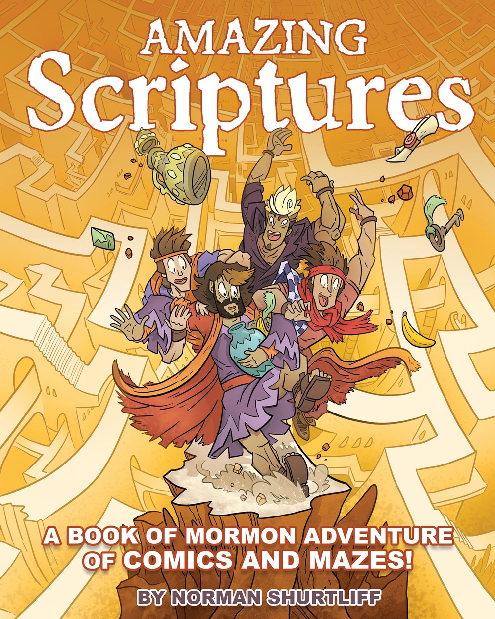 Amazing Scriptures: A Book of Mormon Adventure of Comics and Mazes, , large image number 0