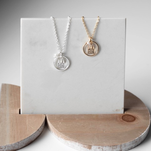Salt Lake Temple Necklace, , large image number 0