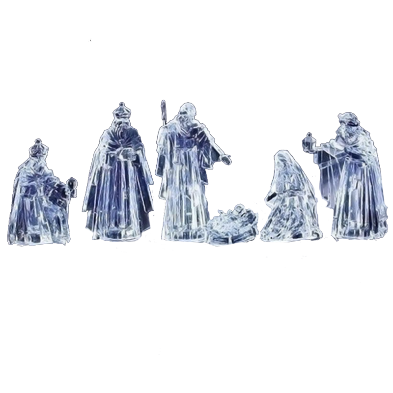 Light-up Acrylic Nativity Scene, , large image number 2