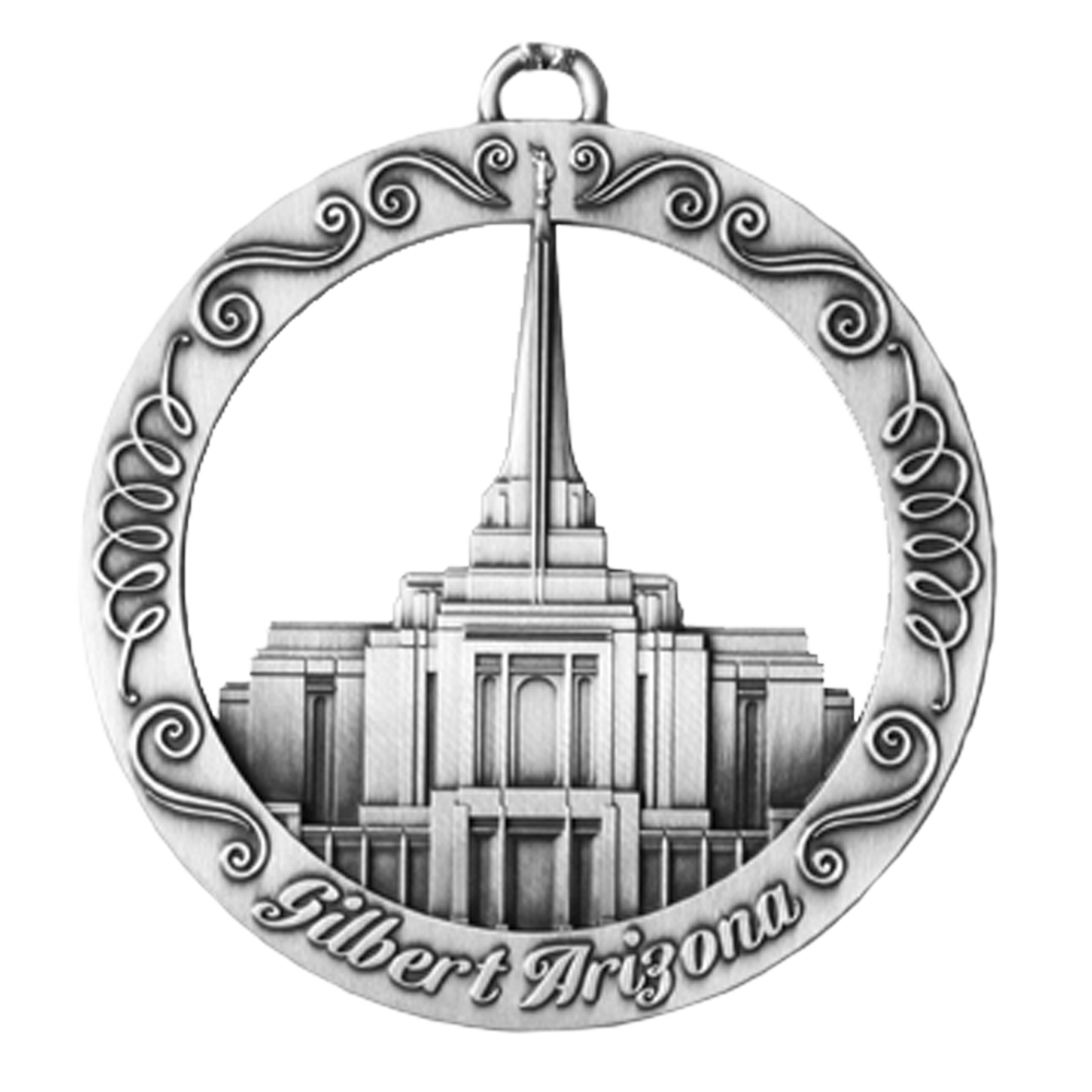Gilbert Arizona Temple Ornament, , large
