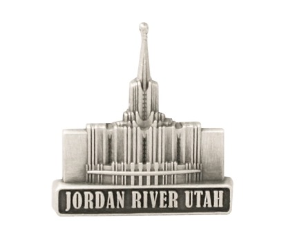 Jordan River Temple Pin