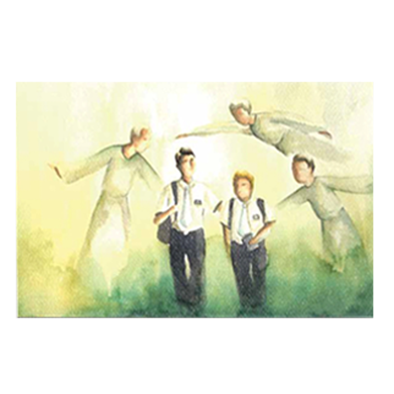The Lord's Errand, Anxiously Engaged Greeting Card
