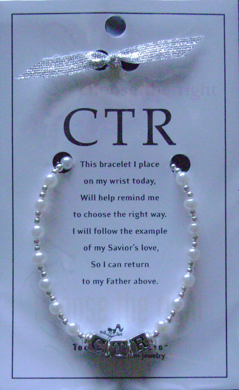 Pearl Youth Square Bead CTR Bracelet, , large image number 0
