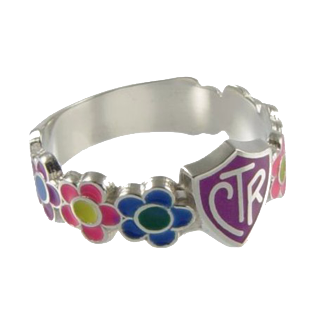 Flower Petals CTR Ring, , large image number 0