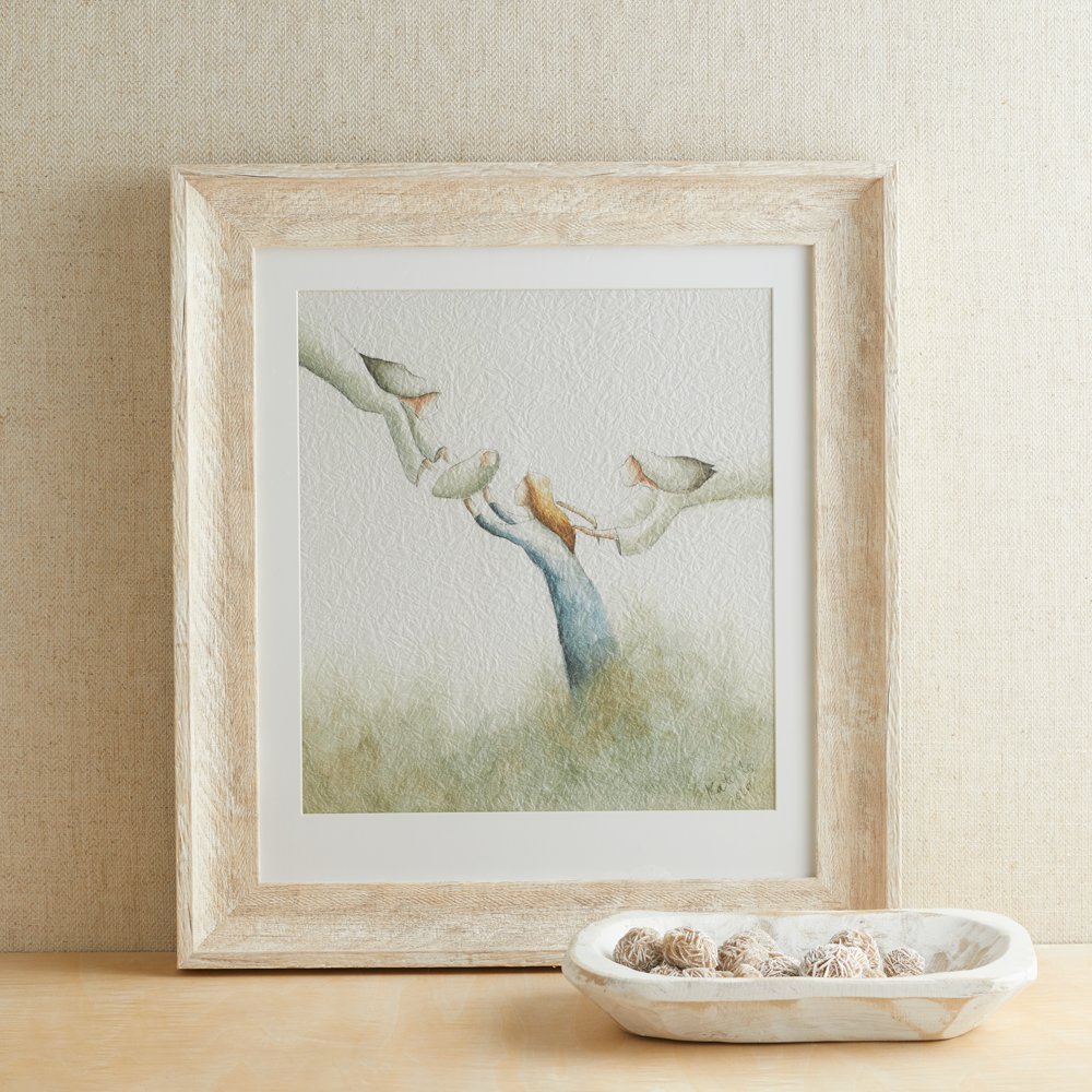 Lovingly Watched Over (16x18 Framed Size)