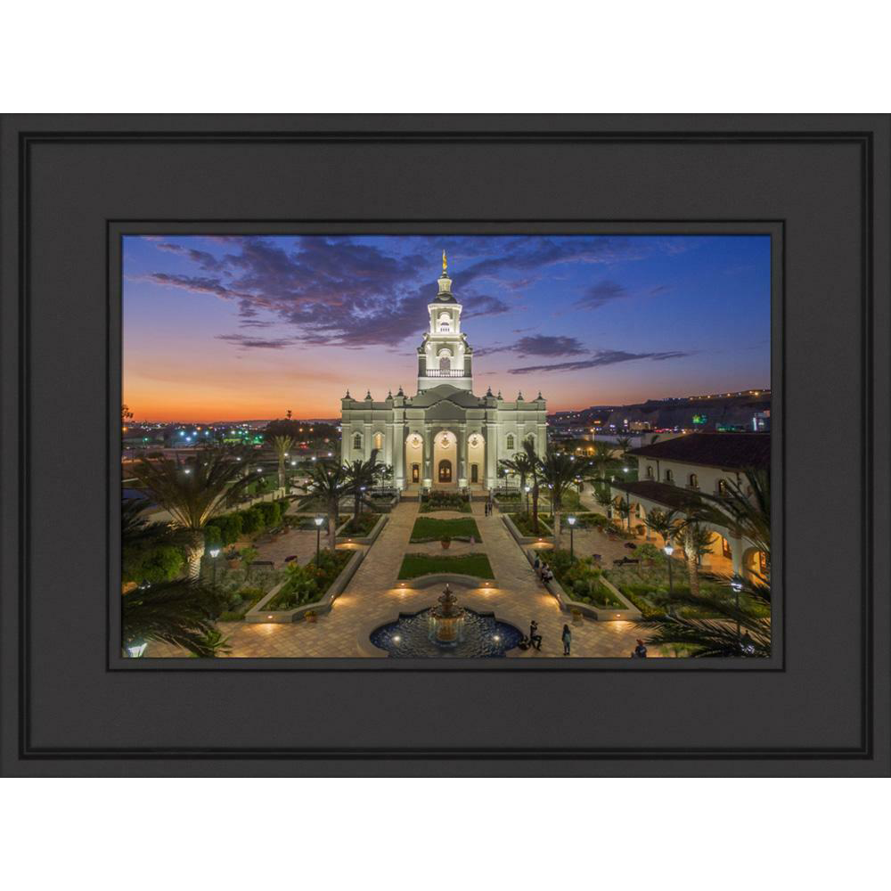 Tijuana Temple, Courtyard (10x13 Framed), , large image number 0