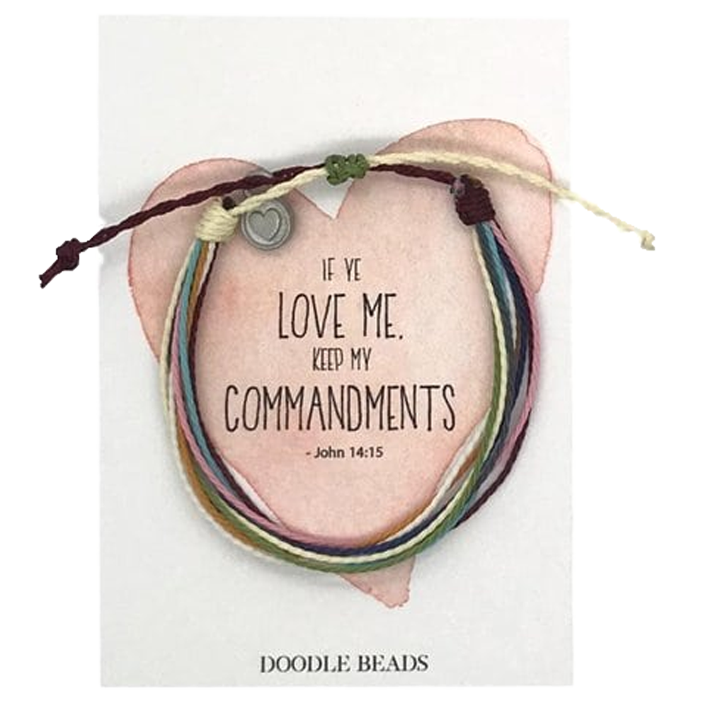 Keep My Commandments Thread Bracelet, , large image number 0