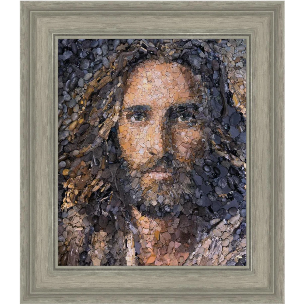 A Sure Foundation (24x21 Framed Canvas Print)