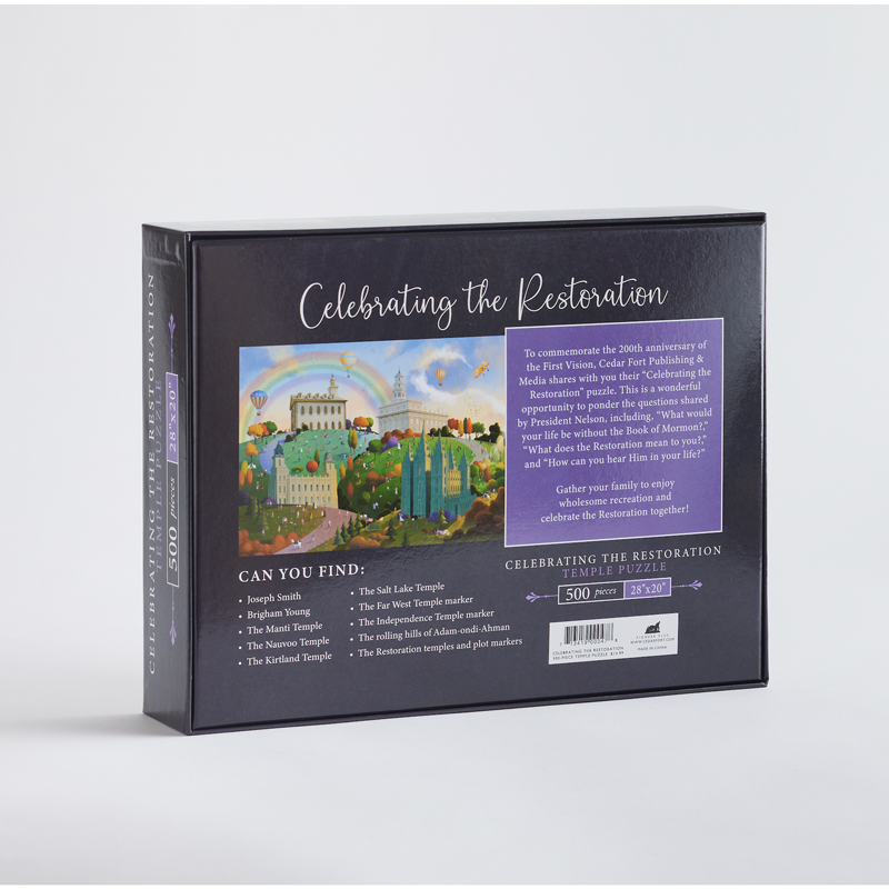 Celebrating the Restoration 500 Piece Puzzle, , large