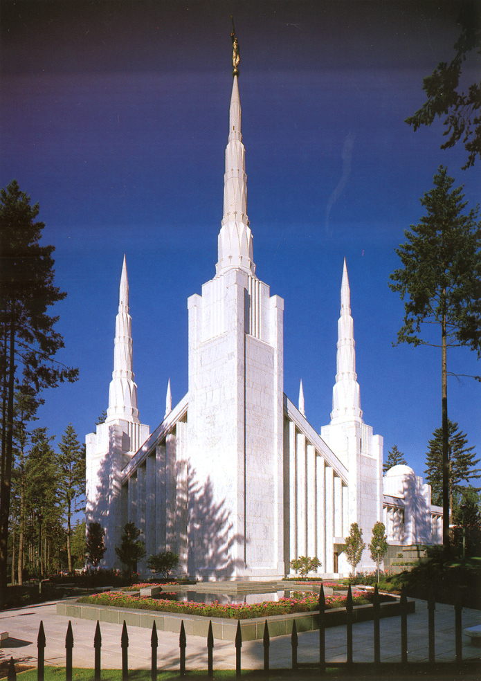 Portland Temple Day (5x7 Print), , large image number 0