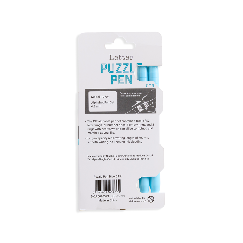 CTR Letter Puzzle Pen, , large image number 3