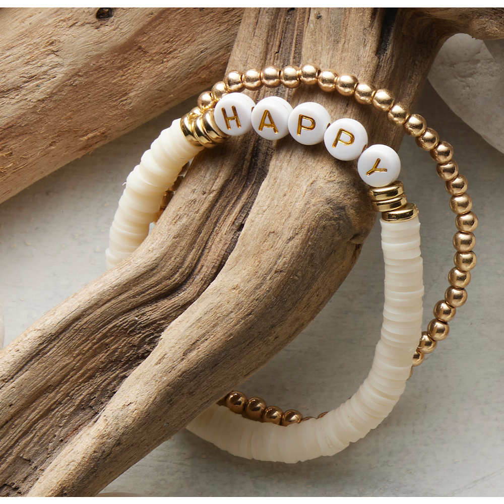 Happy Graduate Beaded Bracelet