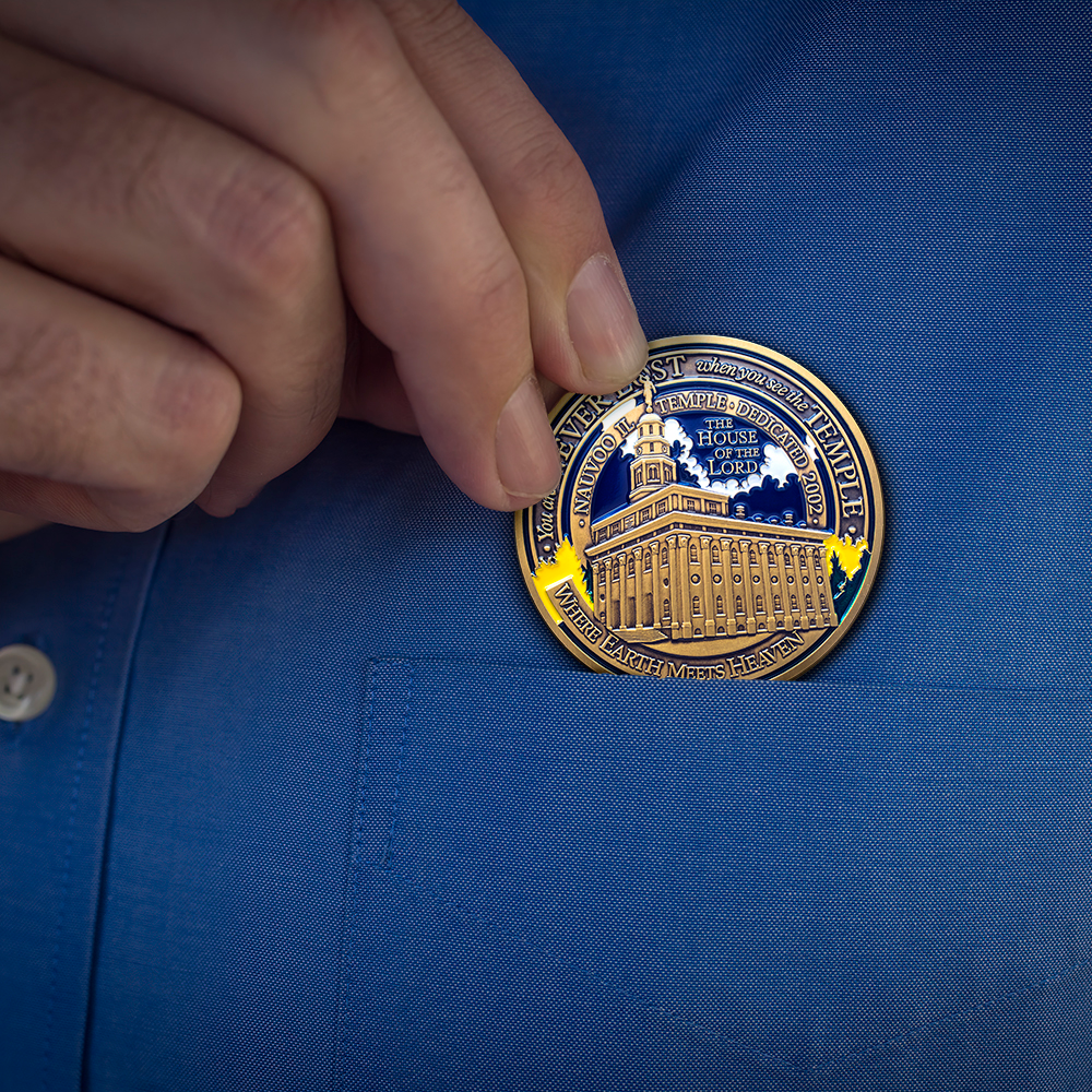 Nauvoo Temple Medallion Coin, , large image number 5