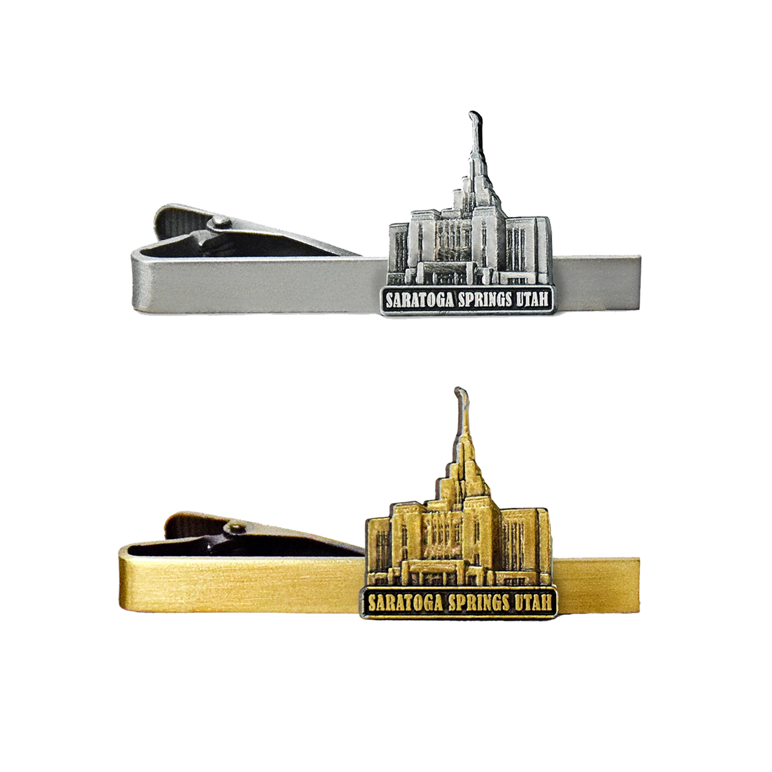 Saratoga Springs Temple Tie Bar, , large image number 4