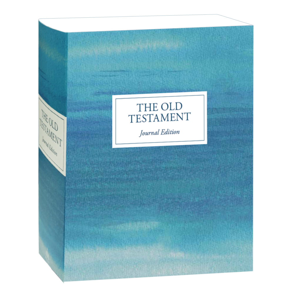The Old Testament, Journal Edition, Ocean Blue (No Index), , large
