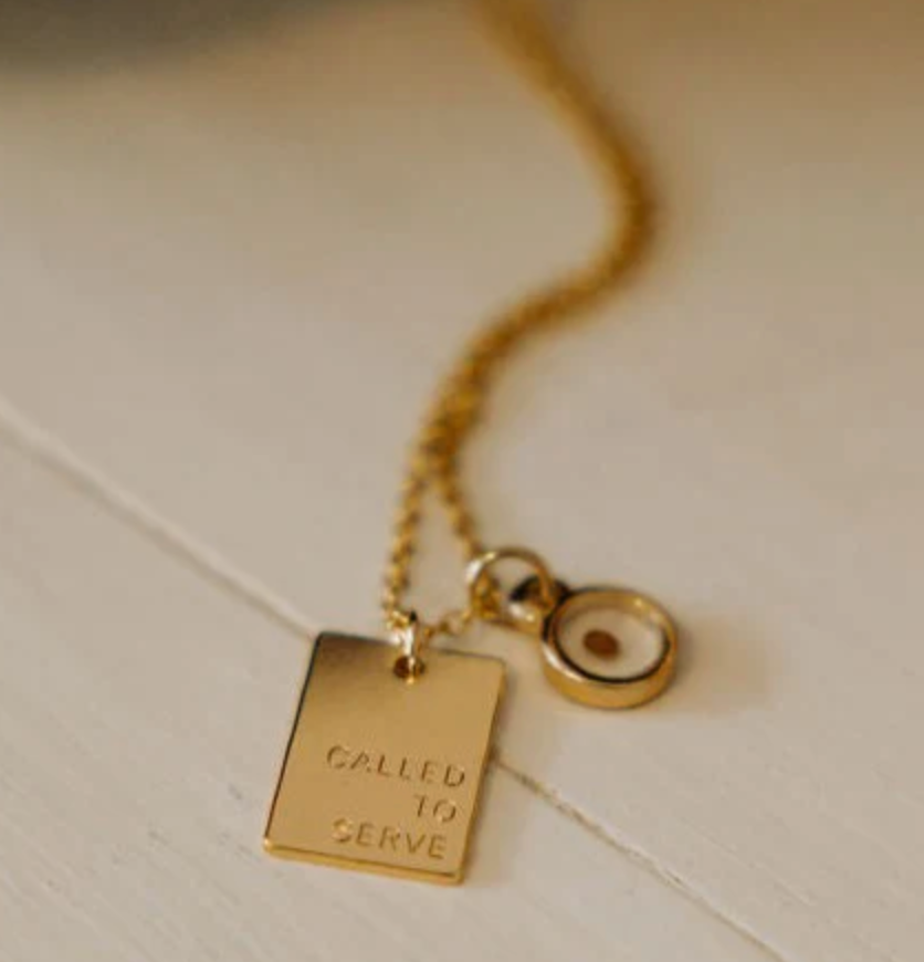 Called to Serve Mustard Seed Missionary Necklace