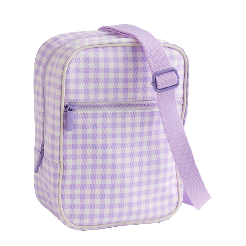 Plaid Crossbody Regular Scripture Tote