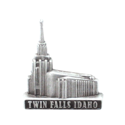 Twin Falls Temple Pin, , large image number 0