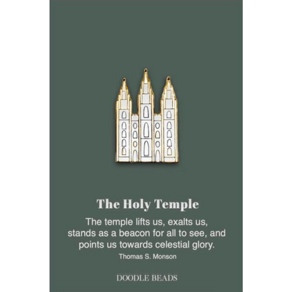 Holy Temple Salt Lake Pin, , large image number 0