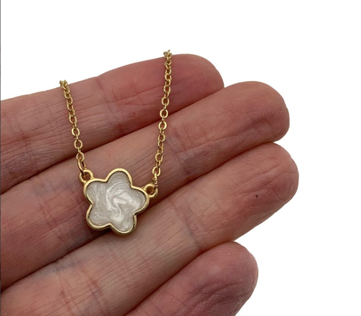 Happy Baptism Day Necklace Greeting Card, , large