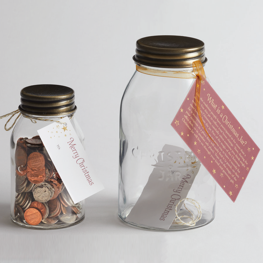 Christmas Jar with Gift Tag, , large image number 0