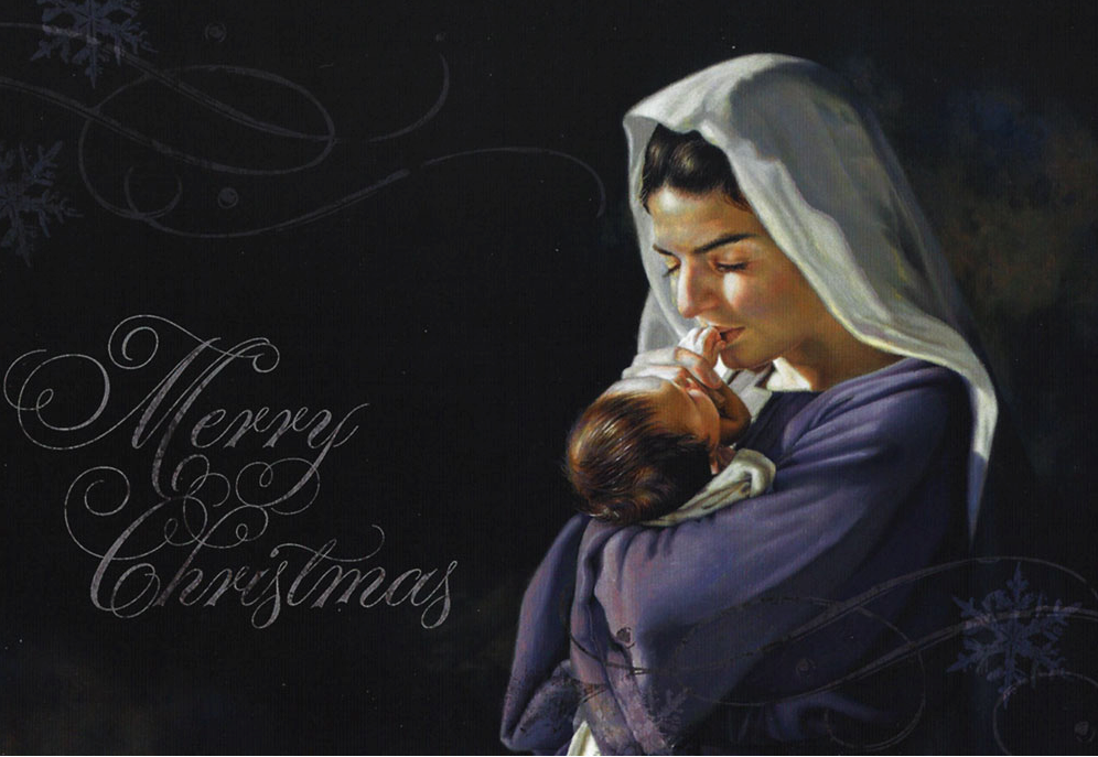 Mary's Heart Christmas Cards