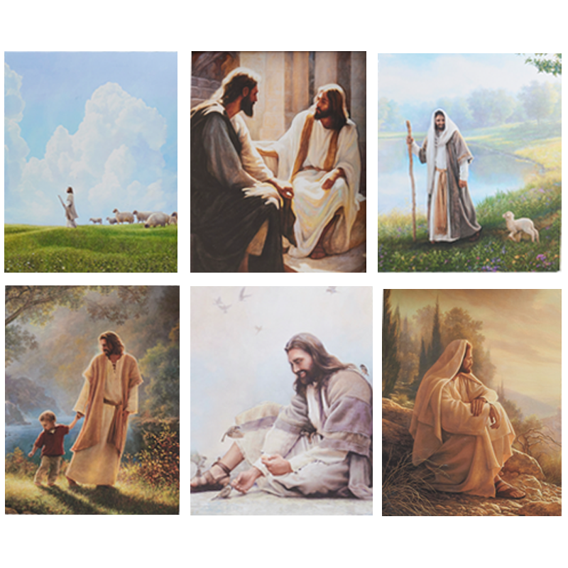 Greg Olsen 6 Prints in 1 Frame Collection, , large image number 0