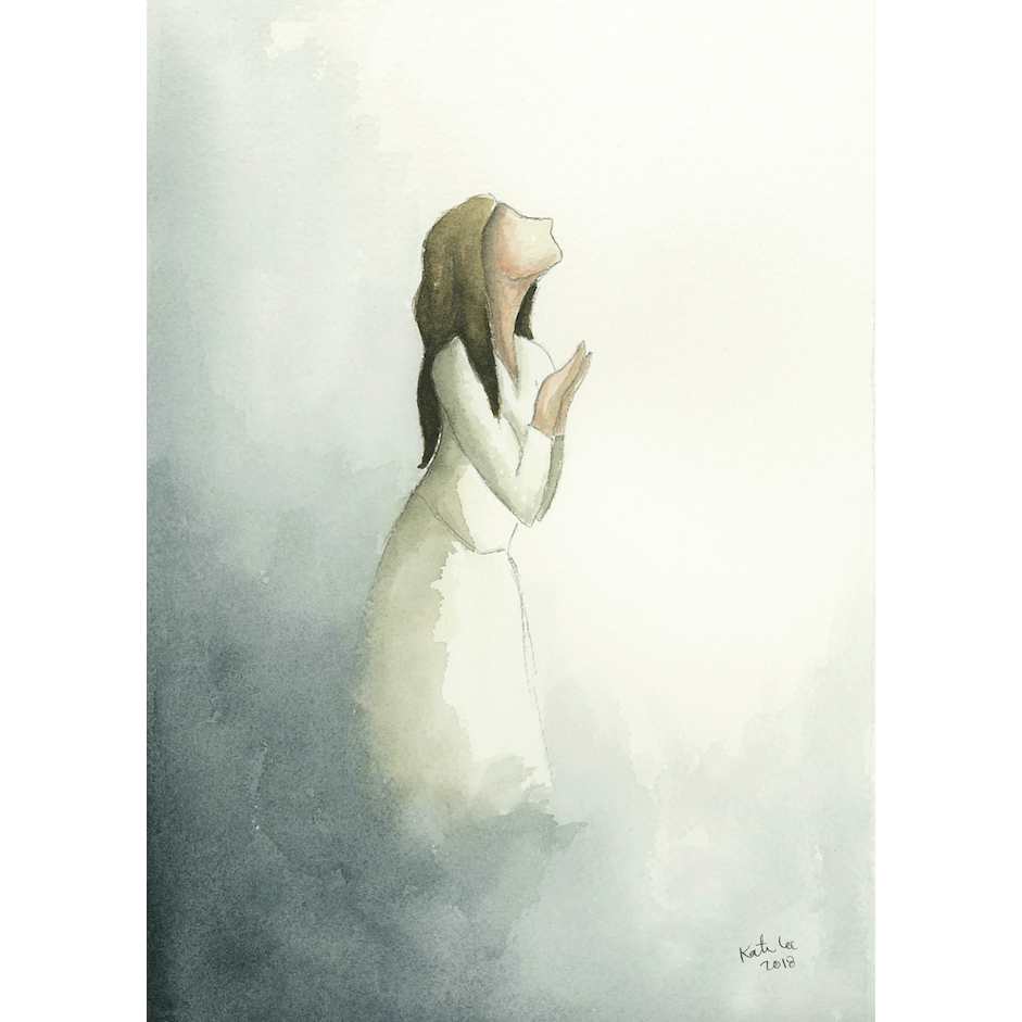 I Am Enough Matted Print, , large image number 2