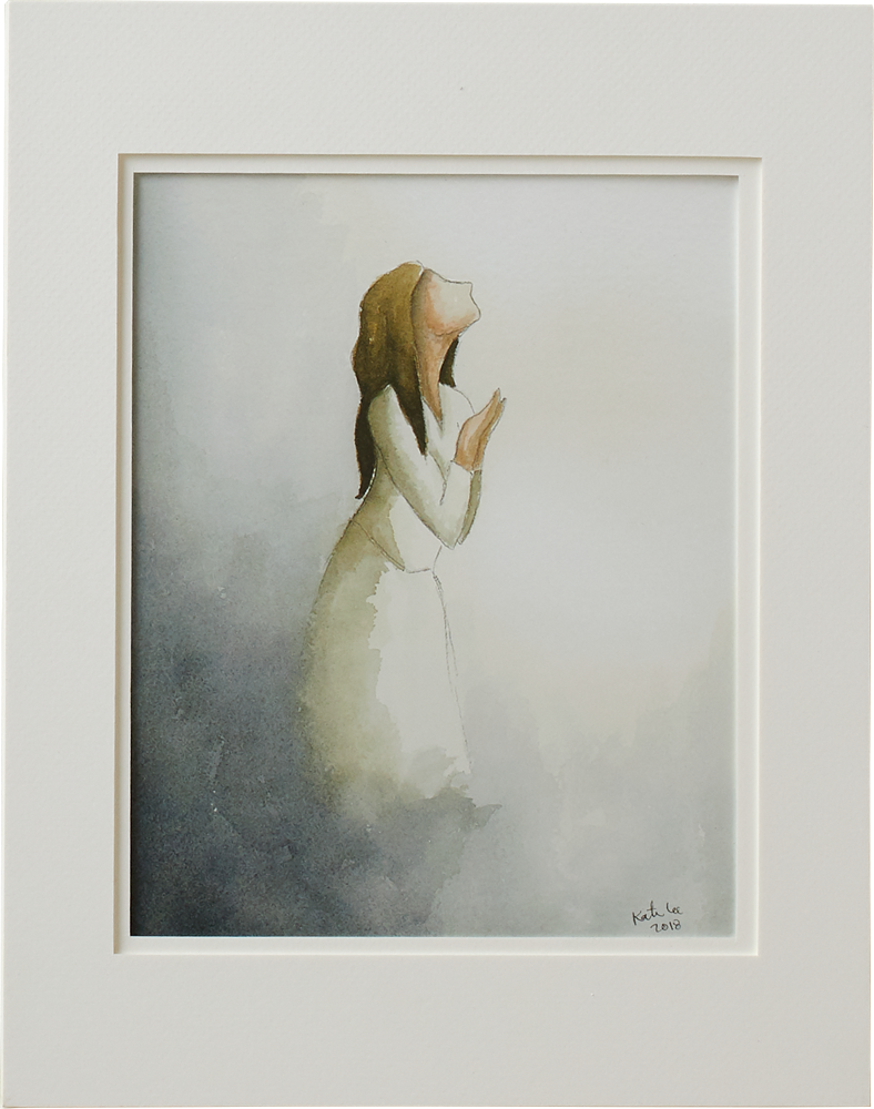 I Am Enough Matted Print