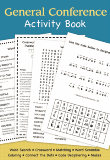 General Conference Activity Book, , large image number 0
