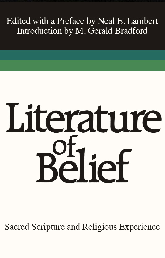 Literature of Belief: Sacred Scripture and Religious Experience, , large image number 0