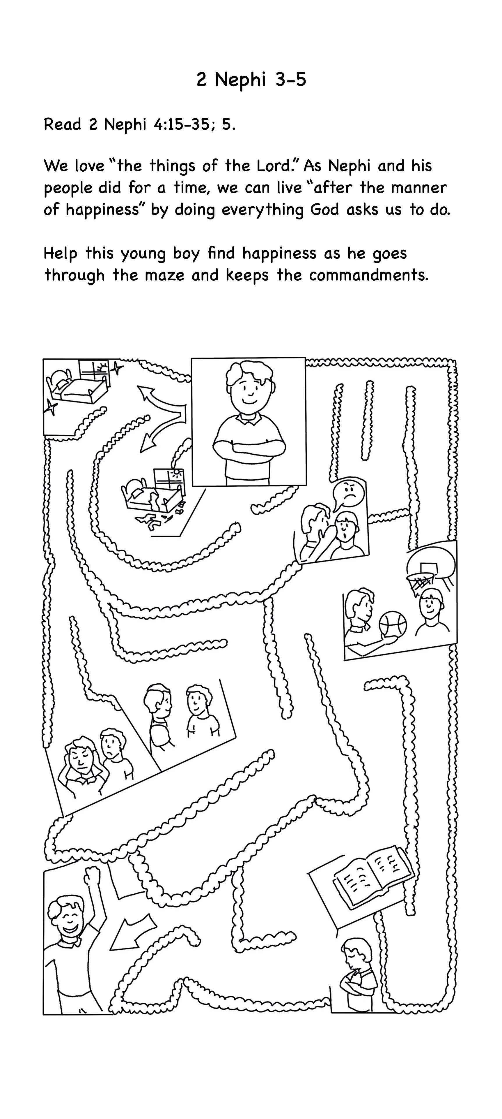 Book of Mormon Activities: 1 Nephi to Words of Mormon, , large image number 3