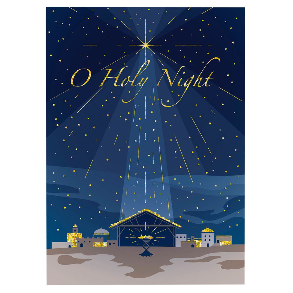 O Holy Night Christmas Cards