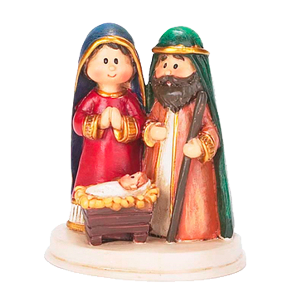 Small Holy Family Resin Nativity Figurine, , large image number 0
