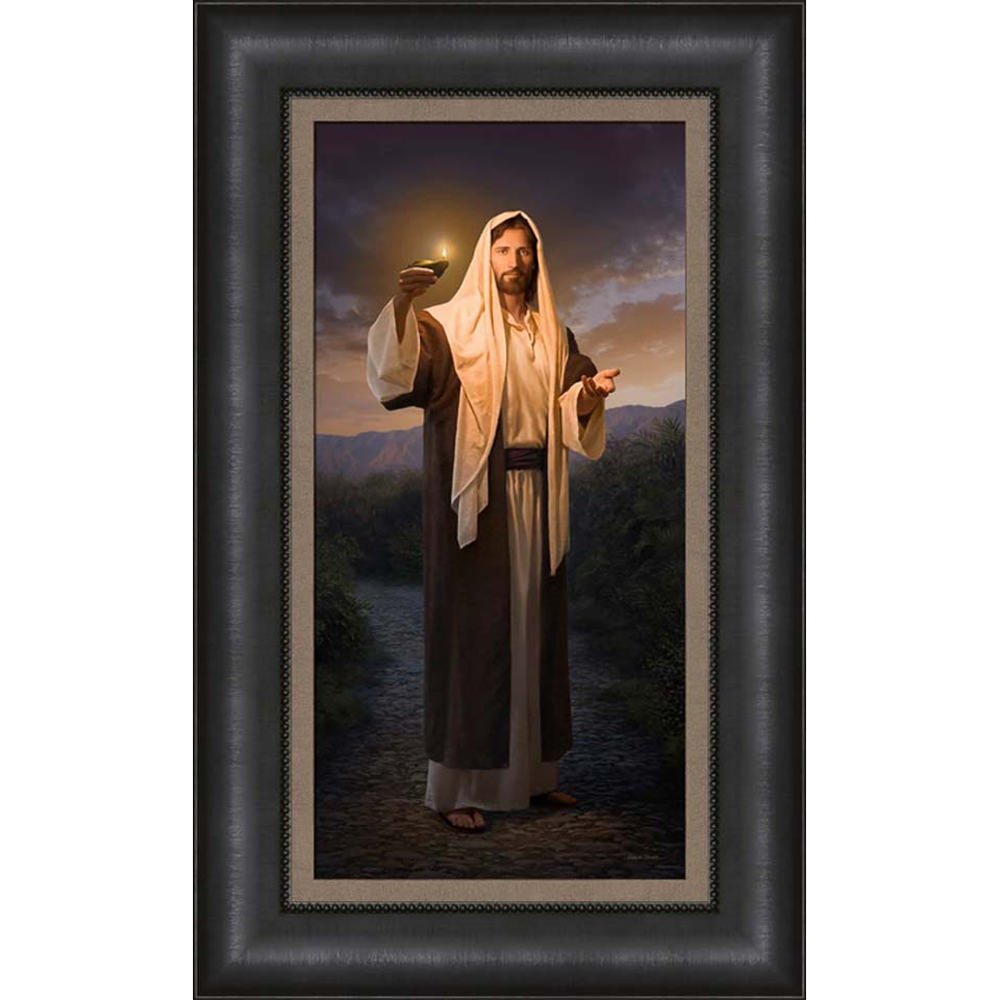 Lead, Kindly Light Canvas (32x20 Outside Frame Dimensions)