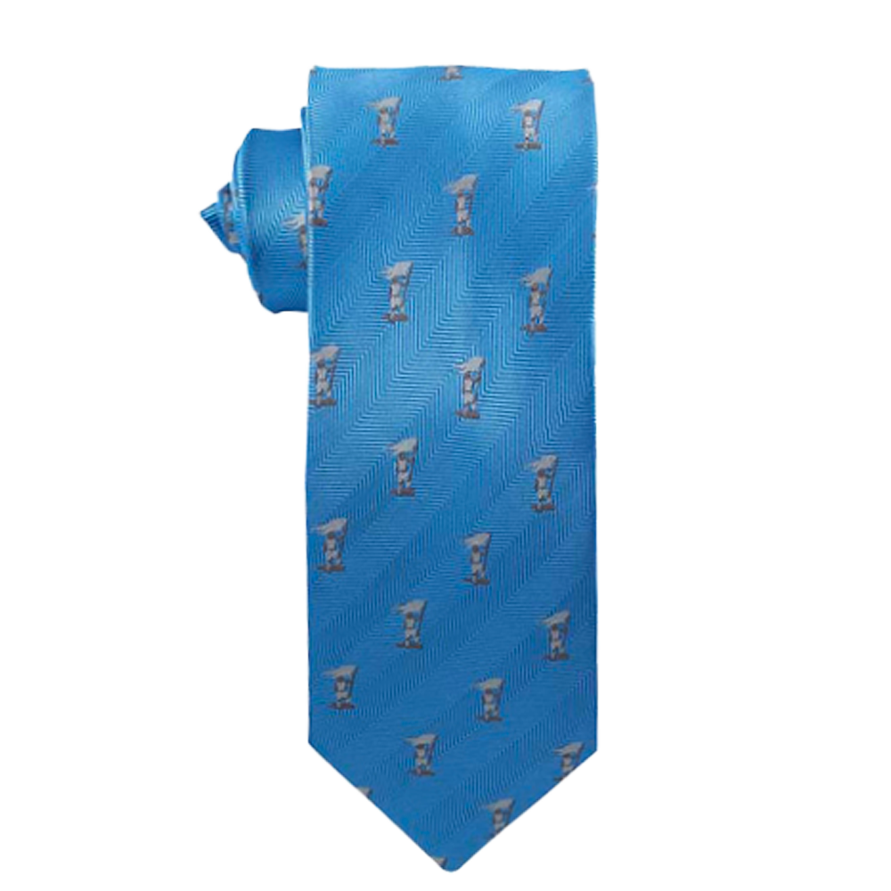Men's Light Blue Captain Moroni Necktie, , large image number 0