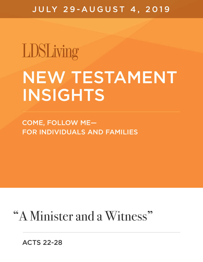New Testament Insights from Come, Follow Me—For Individuals and Families: Acts 22-28 · July 29-August 4, 2019, , large image number 0