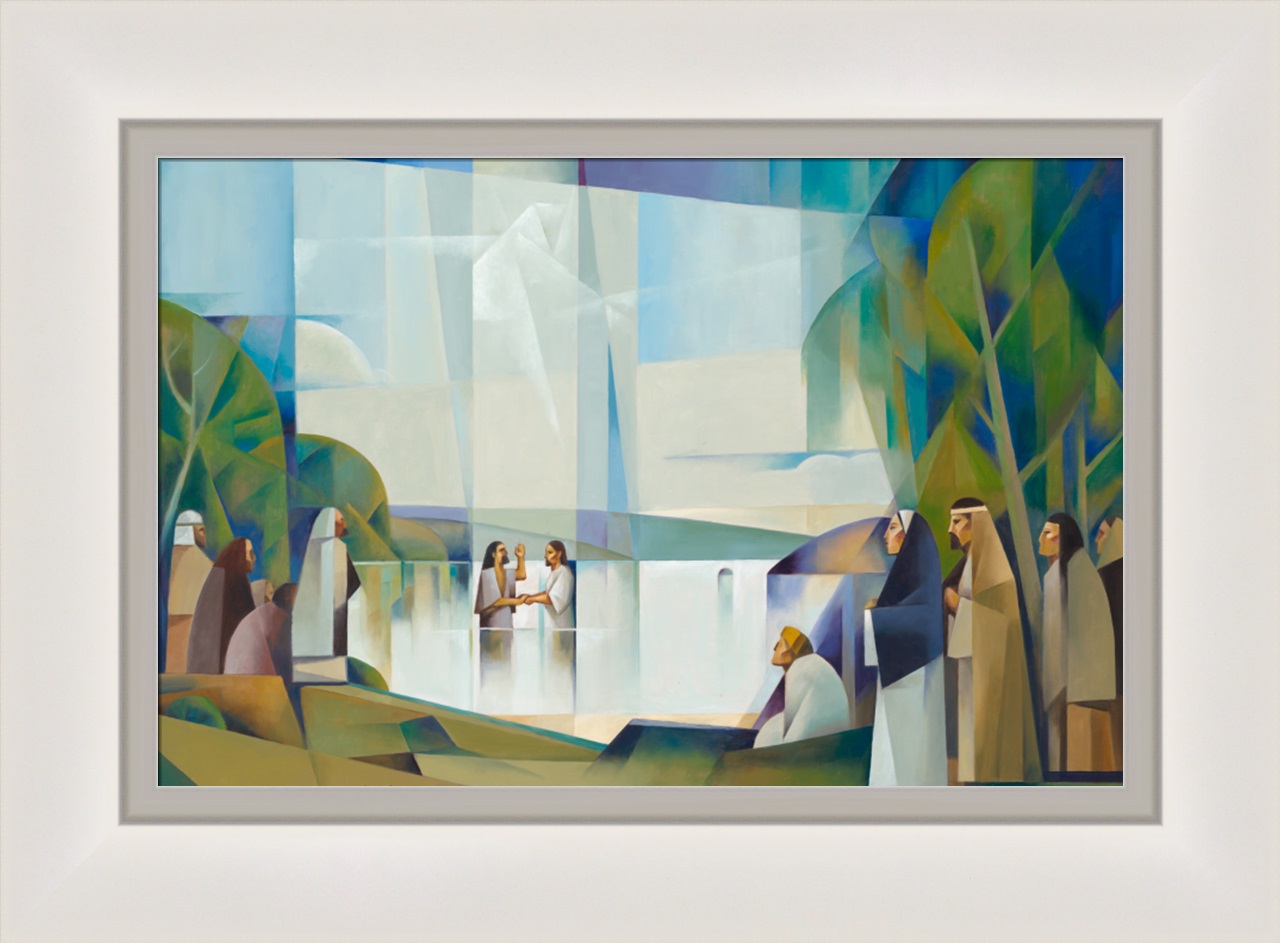 The Baptism of Christ (11x15 Framed Art), , large image number 0