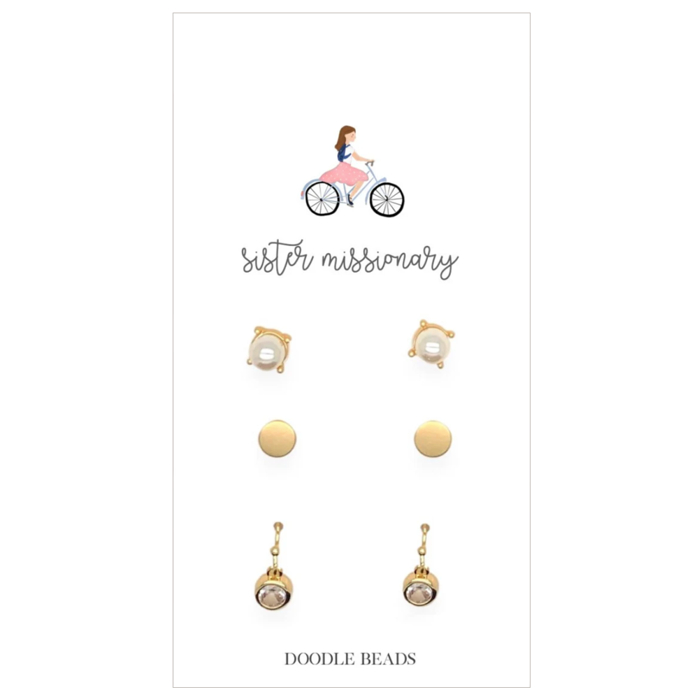 Sister Missionary Lucy Earring Set, , large image number 2