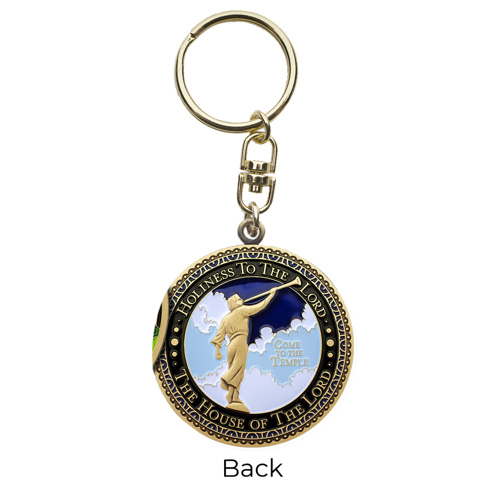 St. George Utah Temple Keyring, , large