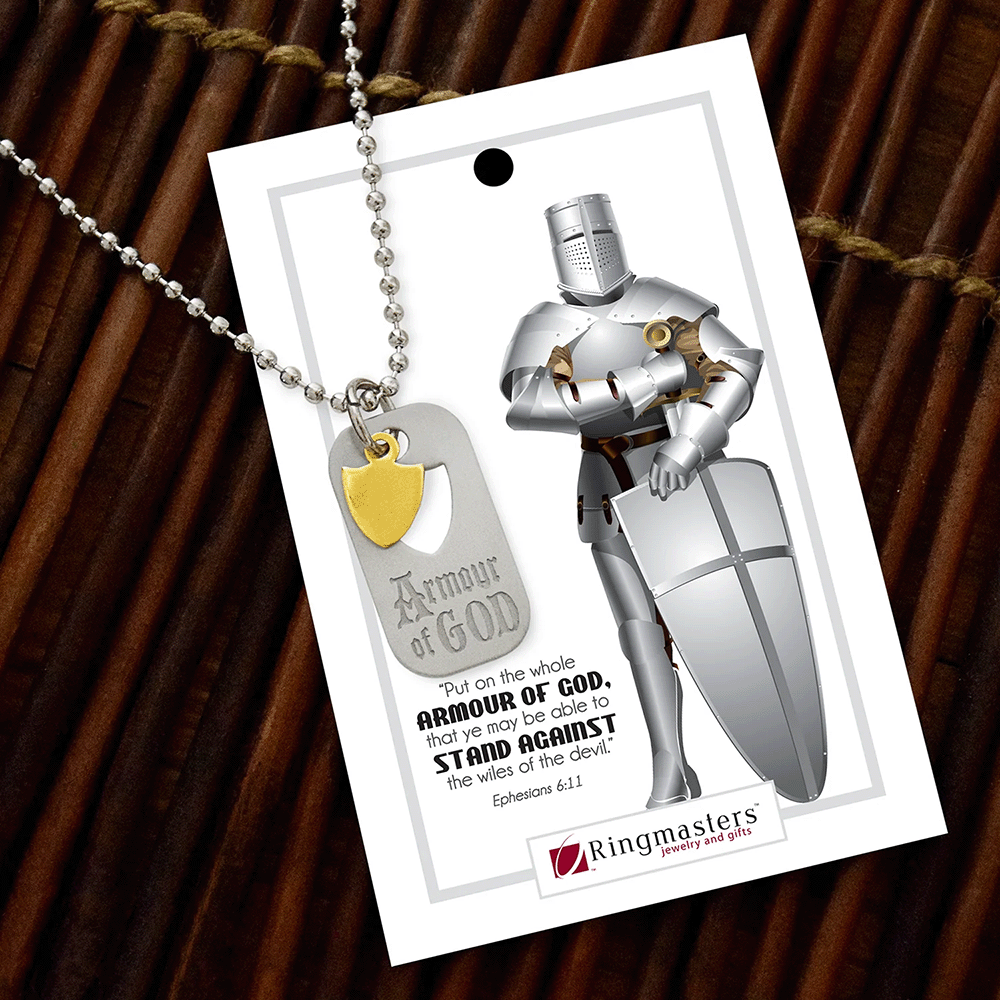 Armor of God Dog Tag, , large image number 1