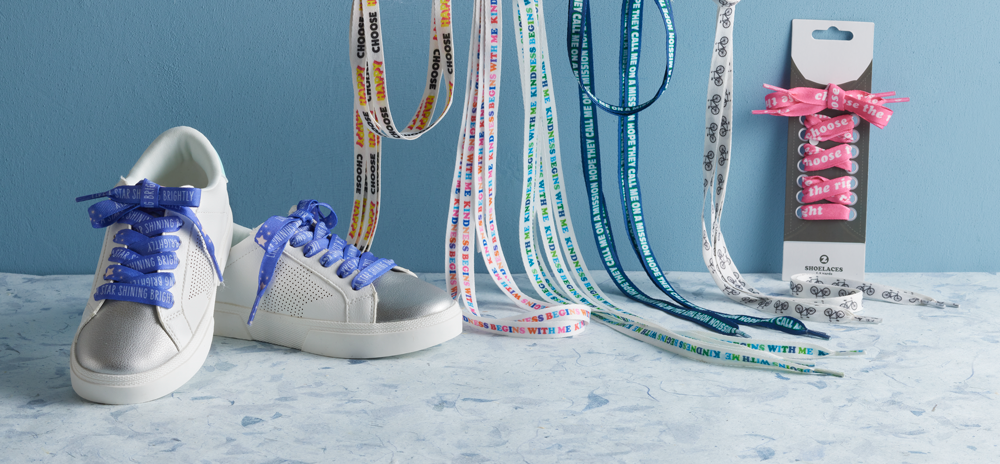 Like a Star Shining Brightly Shoelaces, , large image number 1