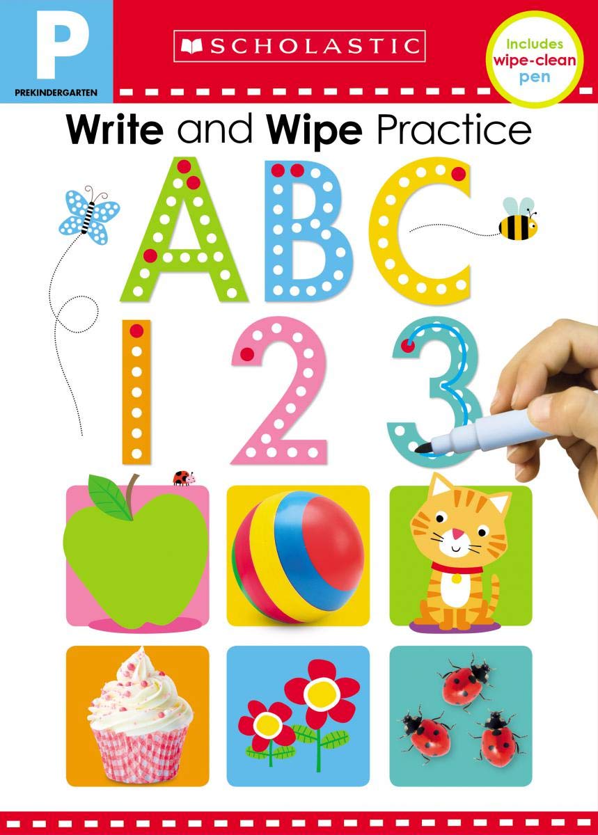 Write and Wipe Practice: ABC 123, , large image number 0
