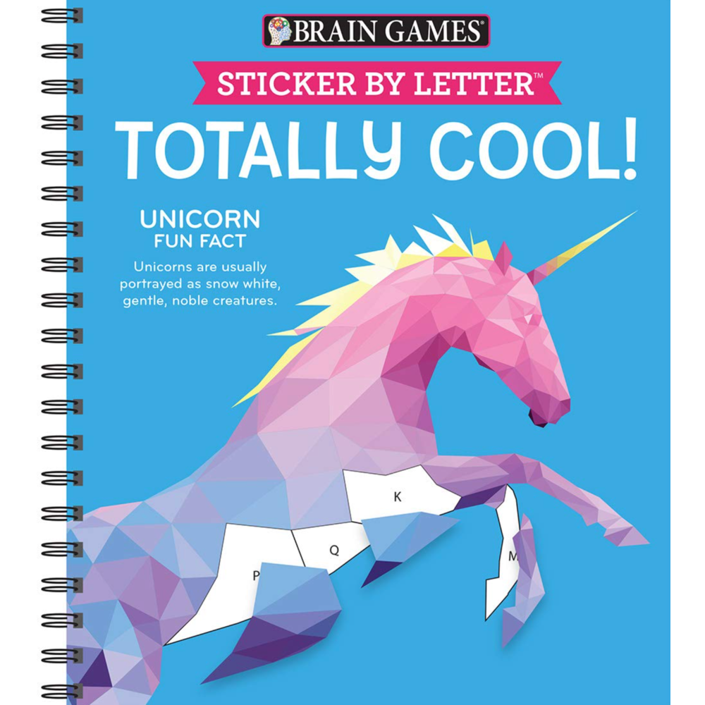 Brain Games Sticker by Letter Totally Cool, , large image number 0