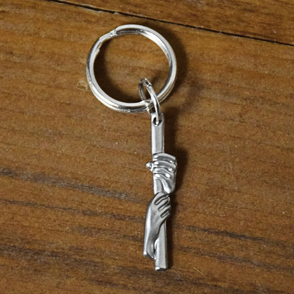 Hold to the Rod with Hands Zipper Pull, , large image number 3