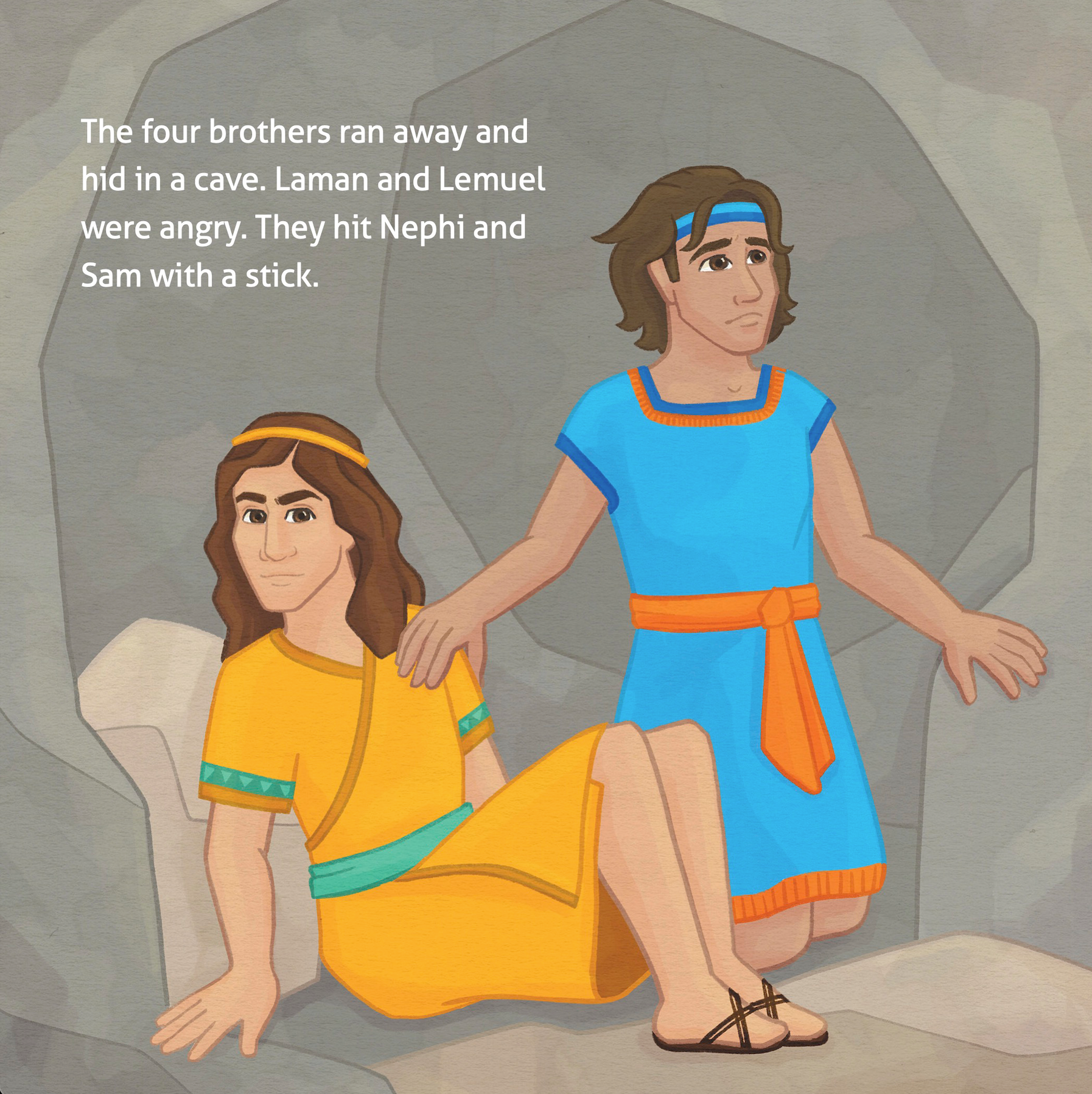 Nephi Gets the Brass Plates, , large image number 2